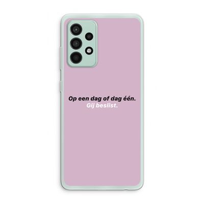 gij beslist: Samsung Galaxy A52s 5G Transparant Hoesje