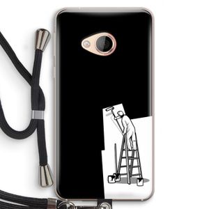 Musketon Painter: HTC U Play Transparant Hoesje met koord