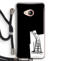 Musketon Painter: HTC U Play Transparant Hoesje met koord