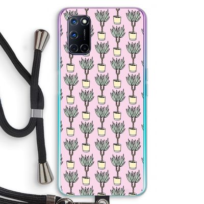 Boompje: Oppo A72 Transparant Hoesje met koord