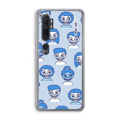 Gezichtjes: Xiaomi Mi Note 10 Transparant Hoesje