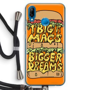 Big Macs Bigger Dreams: Huawei P20 Lite Transparant Hoesje met koord