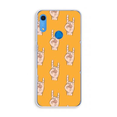 Rock: Huawei Y6s Transparant Hoesje