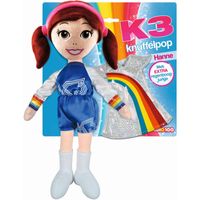 K3 knuffelpop met extra jurkje Hanne, 40 cm
