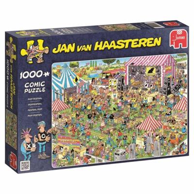 Jan van Haasteren ‚Äì Popfestival Puzzel 1000 Stukjes