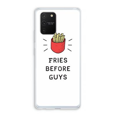 Fries before guys: Samsung Galaxy S10 Lite Transparant Hoesje