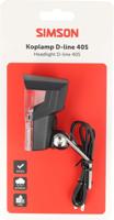 Koplamp Simson aurora D-line 40s