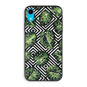 Geometrische jungle: iPhone XR Biologisch afbreekbaar hoesje