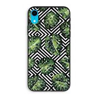 Geometrische jungle: iPhone XR Biologisch afbreekbaar hoesje