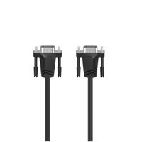 Hama VGA-kabel, Full-HD 1080p, 1,50 m Kabel Zwart