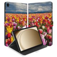 Tulpen Tablet Hoesje met Standaard Samsung Galaxy Tab A11 Plus