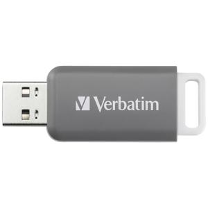 Verbatim V DataBar USB 2.0 Drive USB-stick 128 GB Grijs 49456 USB 2.0