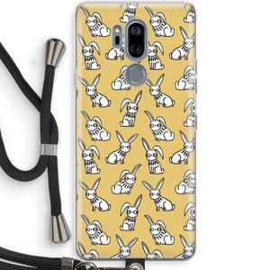 Haas: LG G7 Thinq Transparant Hoesje met koord