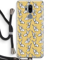 Haas: LG G7 Thinq Transparant Hoesje met koord