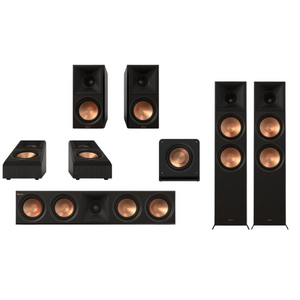 KLIPSCH: RP-8000FII HOME CINEMA 5.1.2 SYSTEEM - ZWART