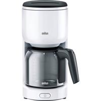 Braun Braun KF 3120 WH Filterkaffeemaschine - Koffiezetapparaat Wit