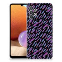 Samsung Galaxy A32 4G | A32 5G Enterprise Editie | TPU bumper | Feathers Color
