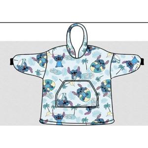 Stitch hoodie poncho palmboom 7 - 14 jaar - polyester