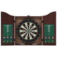 VidaXL Dartbord professioneel met kast en 6 darts sisal