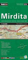 Wegenkaart - landkaart 375 Mirdita | Vektor