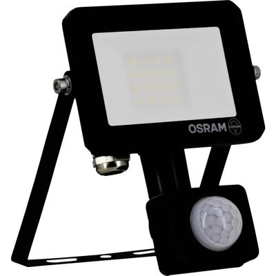 OSRAM HOMELIGHTING FLOODLIGHT LUX SENSOR 10W 830 BLACK 4099854489426 LED-schijnwerper 10.00 W Lichtkleur (naam): Warmwit
