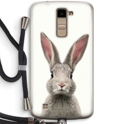 Daisy: LG K10 (2016) Transparant Hoesje met koord