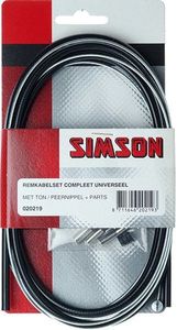 Simson Remkabelset universeel 1,70 meter zwart