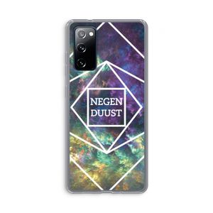 Negenduust ruimte: Samsung Galaxy S20 FE / S20 FE 5G Transparant Hoesje