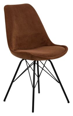 Bendt Eetkamerstoel 'Liva' Rib, kleur Koper