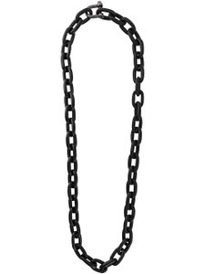 Parts of Four collier à design en chaîne - Noir