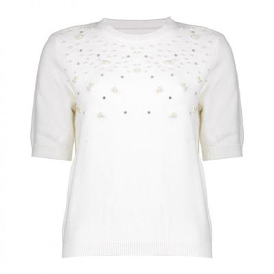 Geisha - Wit | unisex | Trui | Wit | 3XL | regular | Kamst mode