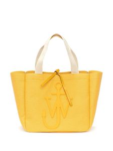 JW Anderson sac cabas en coton biologique à logo - Jaune