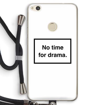 No drama: Huawei Ascend P8 Lite (2017) Transparant Hoesje met koord