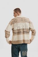 Gestreept T-shirt - BLACK - L