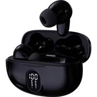 Denver TWE-57B BLACK In Ear oordopjes Mobiele telefoon Bluetooth Stereo Zwart