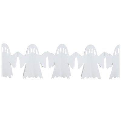 Halloween/Horror thema spoken/geesten slinger 4 meter van papier