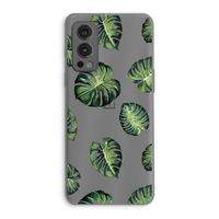 Tropische bladeren: OnePlus Nord 2 5G Transparant Hoesje