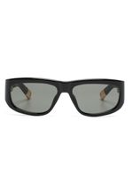 Jacquemus lunettes de soleil à monture rectangulaire - Noir - thumbnail