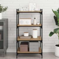 Boekenplank Bord 4 pcs Bruin 100 x 40 x 1.5cm Spaanplaat