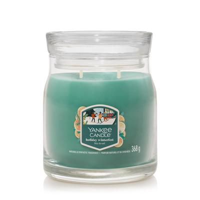 Yankee Candle Holiday Winterfest signature medium jar