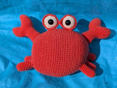 Haakpakket Krab (Zee-thema slinger)