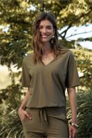 Studio Anneloes Vicky Shirt 13148 T-shirt Korte Mouw 8000 Earth Studio Anneloes Vicky Shirt 13148 T-shirt Korte Mouw 8000 Earth