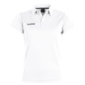 Hummel 163222 Authentic Corporate Polo Ladies - White - M