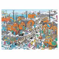 Jumbo Jan van haasteren legpuzzel - zuidpool, 1000st.