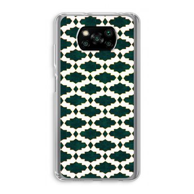 Moroccan tiles: Xiaomi Poco X3 Pro Transparant Hoesje