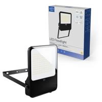 LED's Light Schijnwerper floodlight - 100W 9600lm 4000K - Zwart - IP65