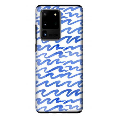 Blauwe golven: Samsung Galaxy S20 Ultra Tough Case