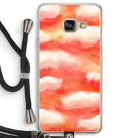 Lichte Wolken: Samsung Galaxy A3 (2016) Transparant Hoesje met koord