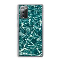 Weerkaatsing water: Samsung Galaxy Note 20 / Note 20 5G Transparant Hoesje