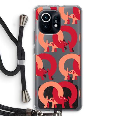 Dogs: Xiaomi Mi 11 Transparant Hoesje met koord